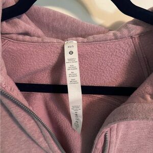 Lululemon scuba half zip hoodie
